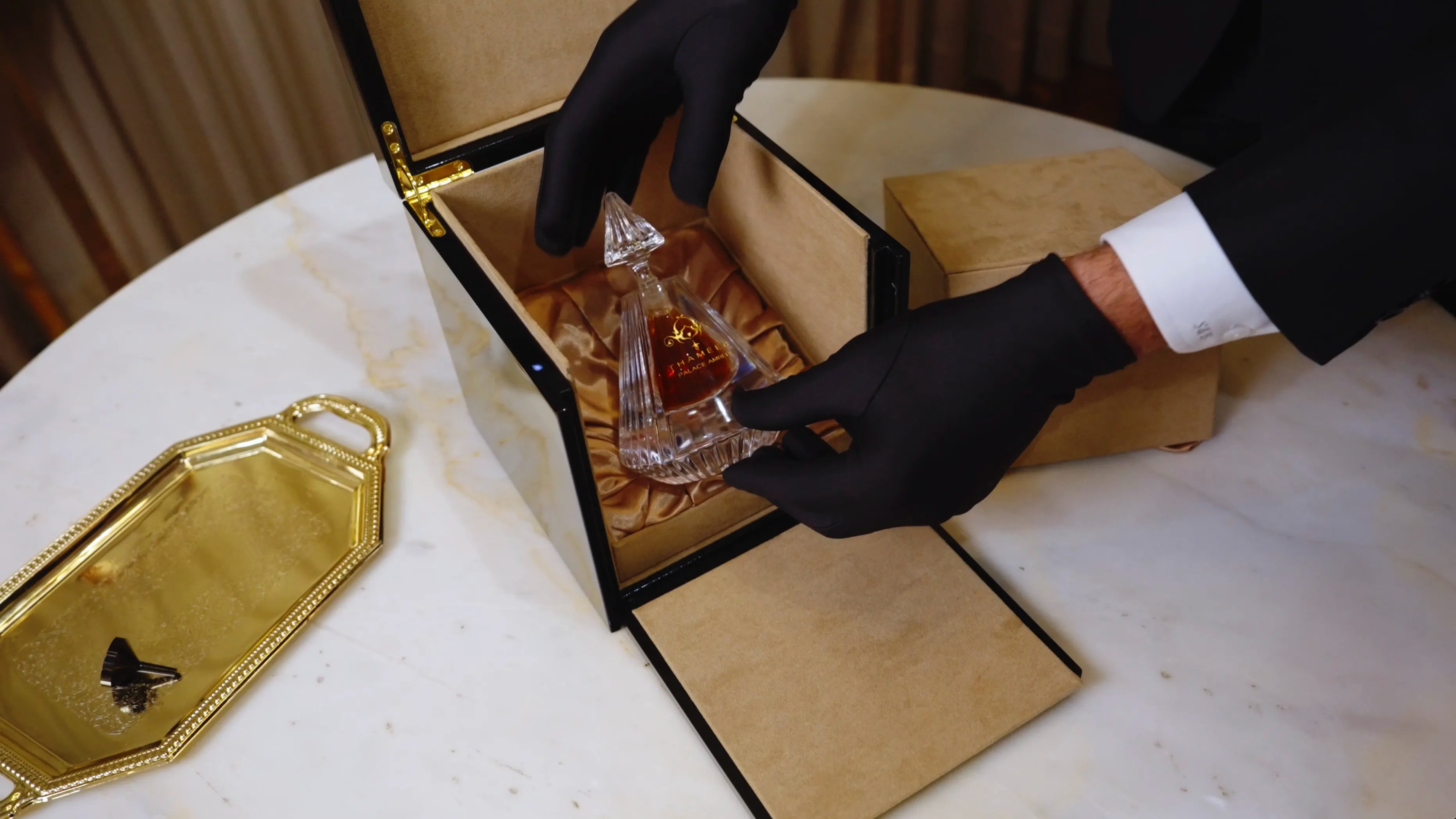 A rare bottle of palace amber